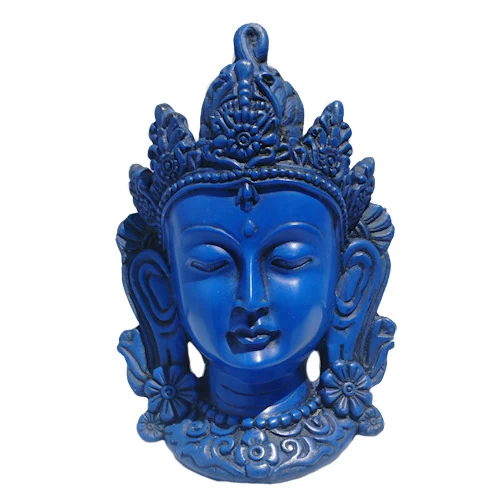 Tara mask Blue/Lapis color RM-010L - Click Image to Close